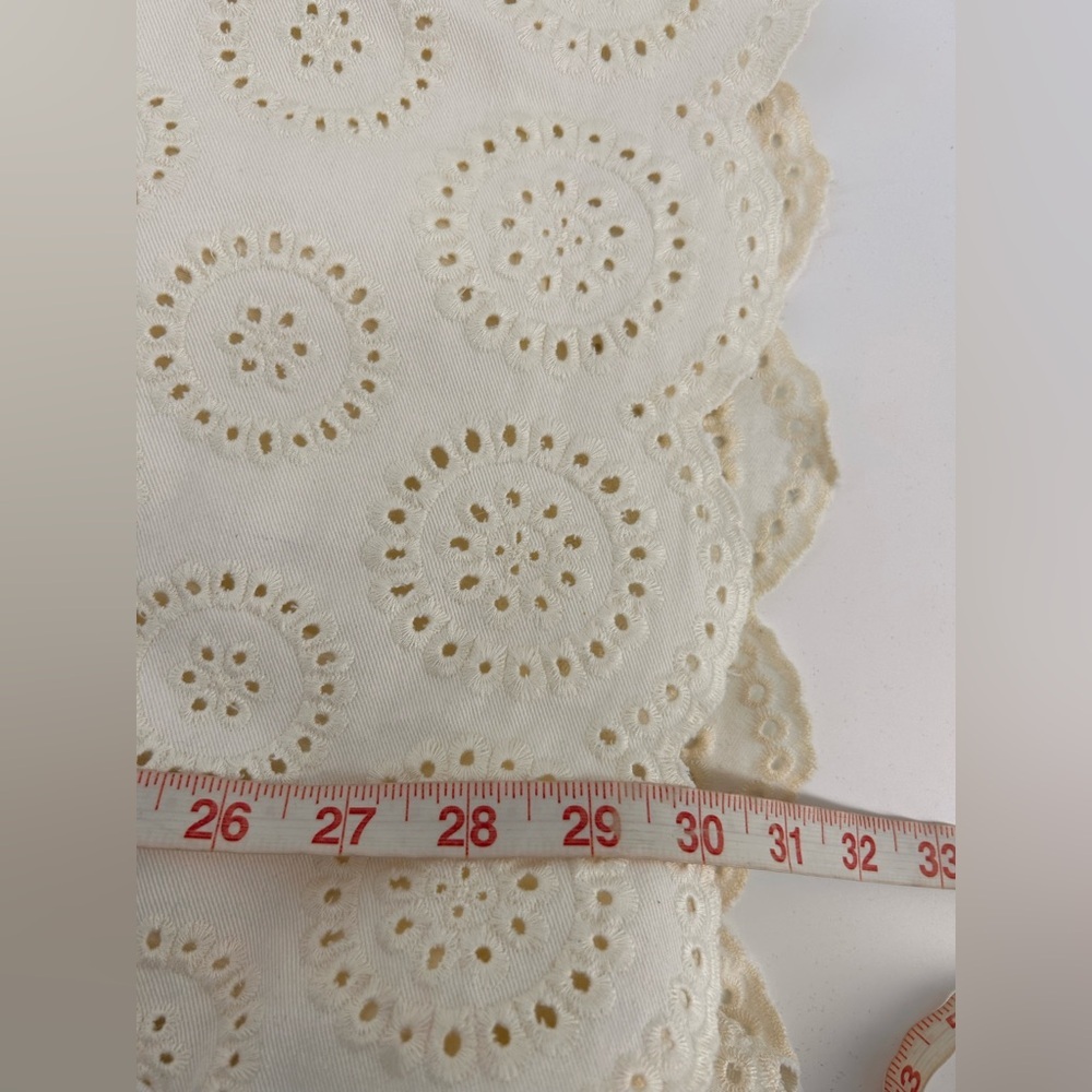 En Saison Isabella Womens Eyelet Denim romper Size S Small - Picture 10 of 12